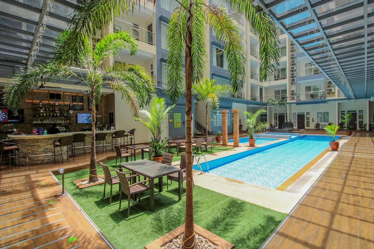 Appart hôtel 1124 Lagrande2 11Floor Rooftop Swiming Angeles Walking Street
