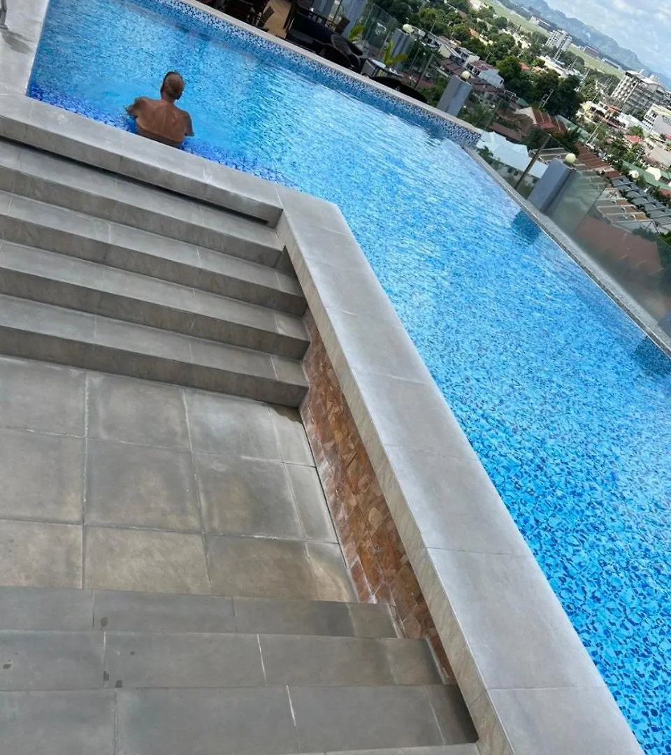 1124 Lagrande2 11Floor Rooftop Swiming Angeles Walking Street Appart hôtel